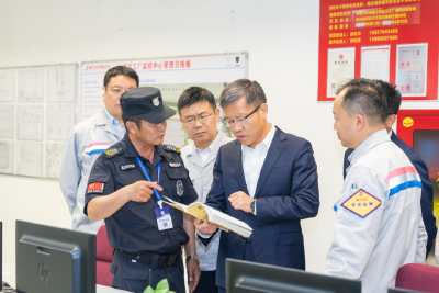 周治平在武汉基地开展安全生产检查