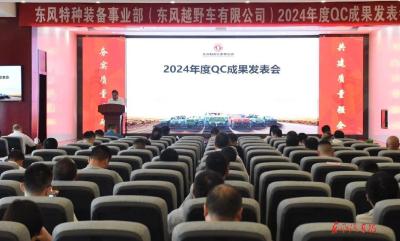 东风越野车2024年度QC成果集中发表