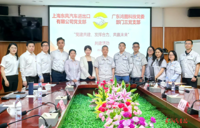 上海东风进出口公司与合作伙伴开展党建共建