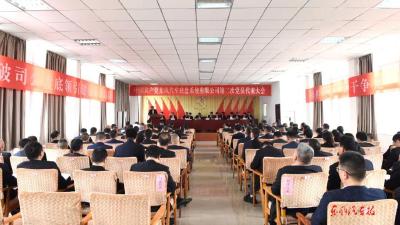 东风汽车底盘系统有限公司第二次党员代表大会召开