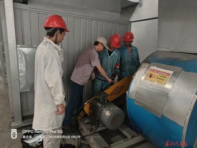 汗水浸透工装 坚守淬炼匠心——直击奕派科技高温设备检修现场