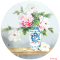花瓶 （国画  作者 张彩霞）