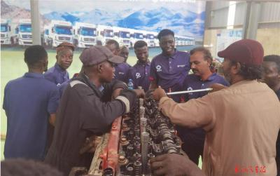 东风进出口公司在海外开展维修专项培训