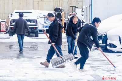 雪落金城无声 东风服务有情