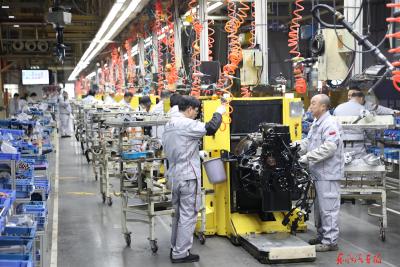 东风龙擎：每3分钟下线一台发动机