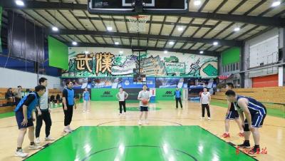 东风进出口新年篮球友谊赛举行