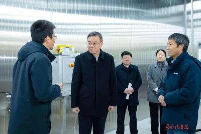 湖北省委常委、襄阳市委书记吴海涛到达安中心走访调研