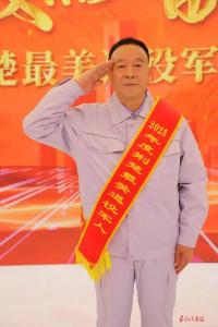 东风特装员工常金获评“荆楚最美退役军人”