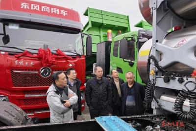 东风商用车领导调研走访山西区域市场