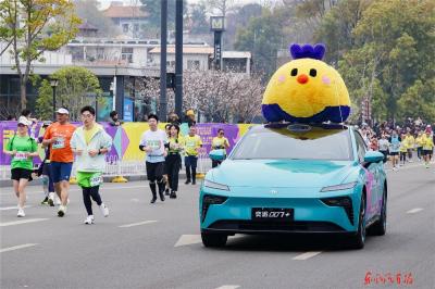 东风奕派护航2026武汉马拉松