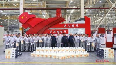 春风送暖鼓干劲 东风商用车领导慰问奋战高产的一线员工