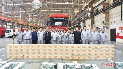 东风商用车开展春送温暖慰问活动