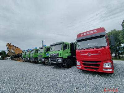 东风新能源重卡 服务国家超级工程