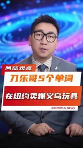 刀乐哥5个单词在纽约卖爆义乌玩具@阿喆观点
