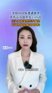 美股科技股遭遇重挫，英伟达市值蒸发1 .4万亿@逐浪新闻