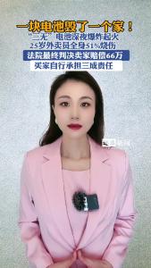 一块电池毁了一个家@逐浪新闻