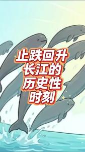 止跌回升，长江的历史性时刻@老杨谈谈